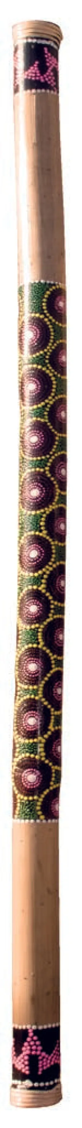 Bamboo Rain Stick, Rain Maker (59" paint)
