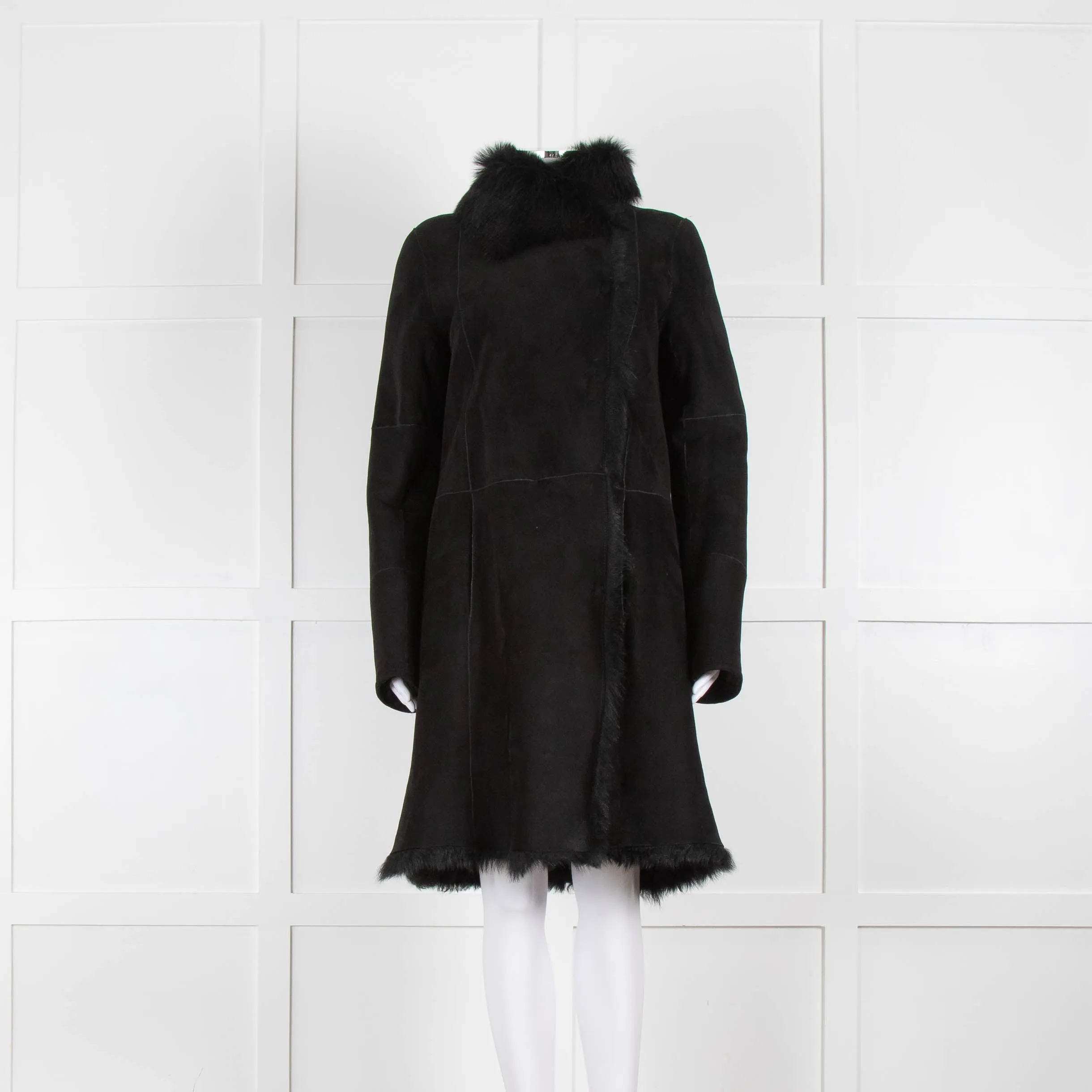 Joseph Black Classic  Shearling Coat