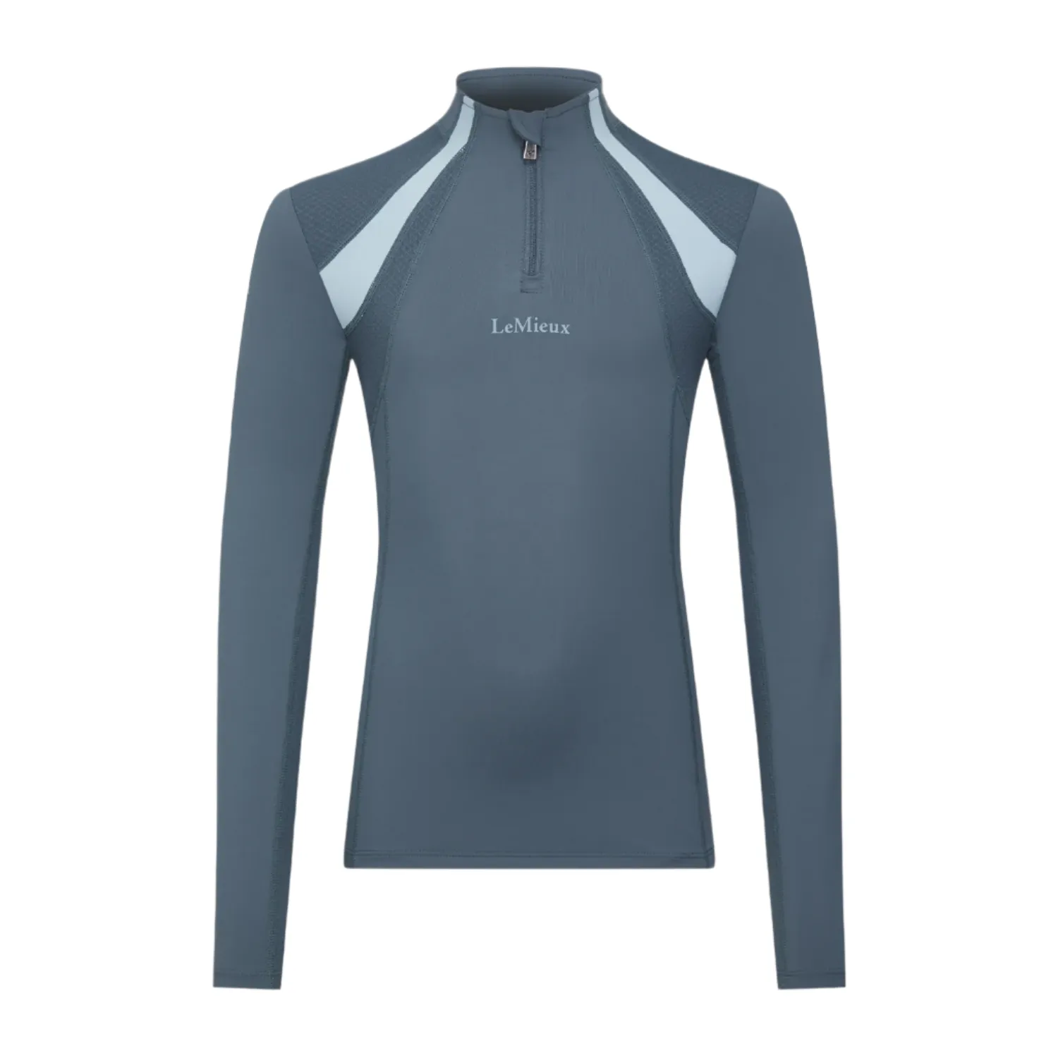 LeMieux Mia Young Rider Mesh Base Layer, Petrol