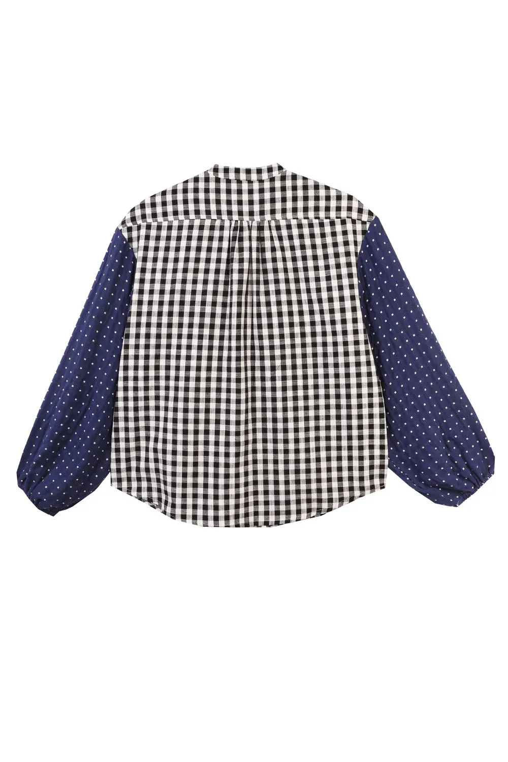 LF Markey | Gale shirt | Patchwork check