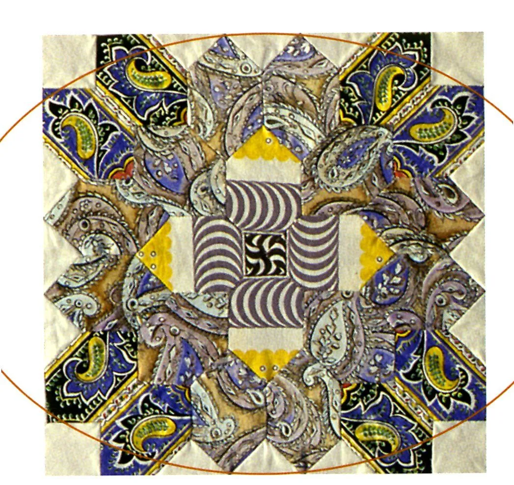 Lucy Boston Patchwork of the Crosses Quilt Book by Linda Franz of Inklingo