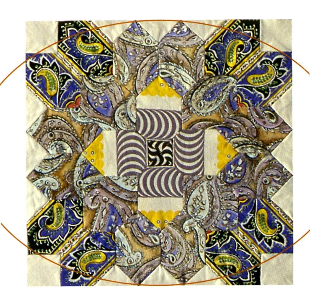 Lucy Boston Patchwork of the Crosses Quilt Book by Linda Franz of Inklingo