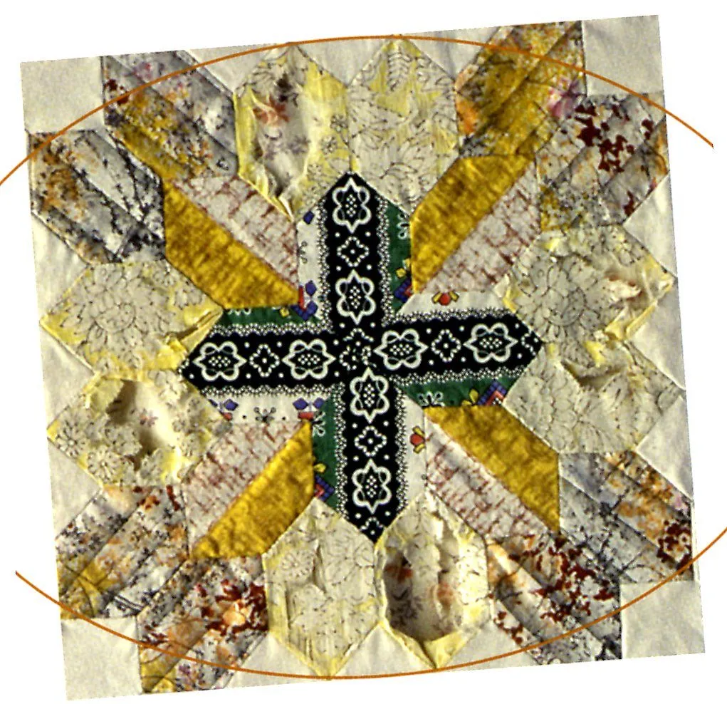 Lucy Boston Patchwork of the Crosses Quilt Book by Linda Franz of Inklingo
