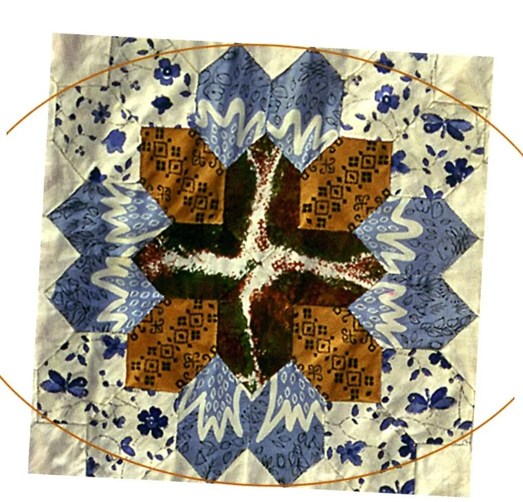Lucy Boston Patchwork of the Crosses Quilt Book by Linda Franz of Inklingo