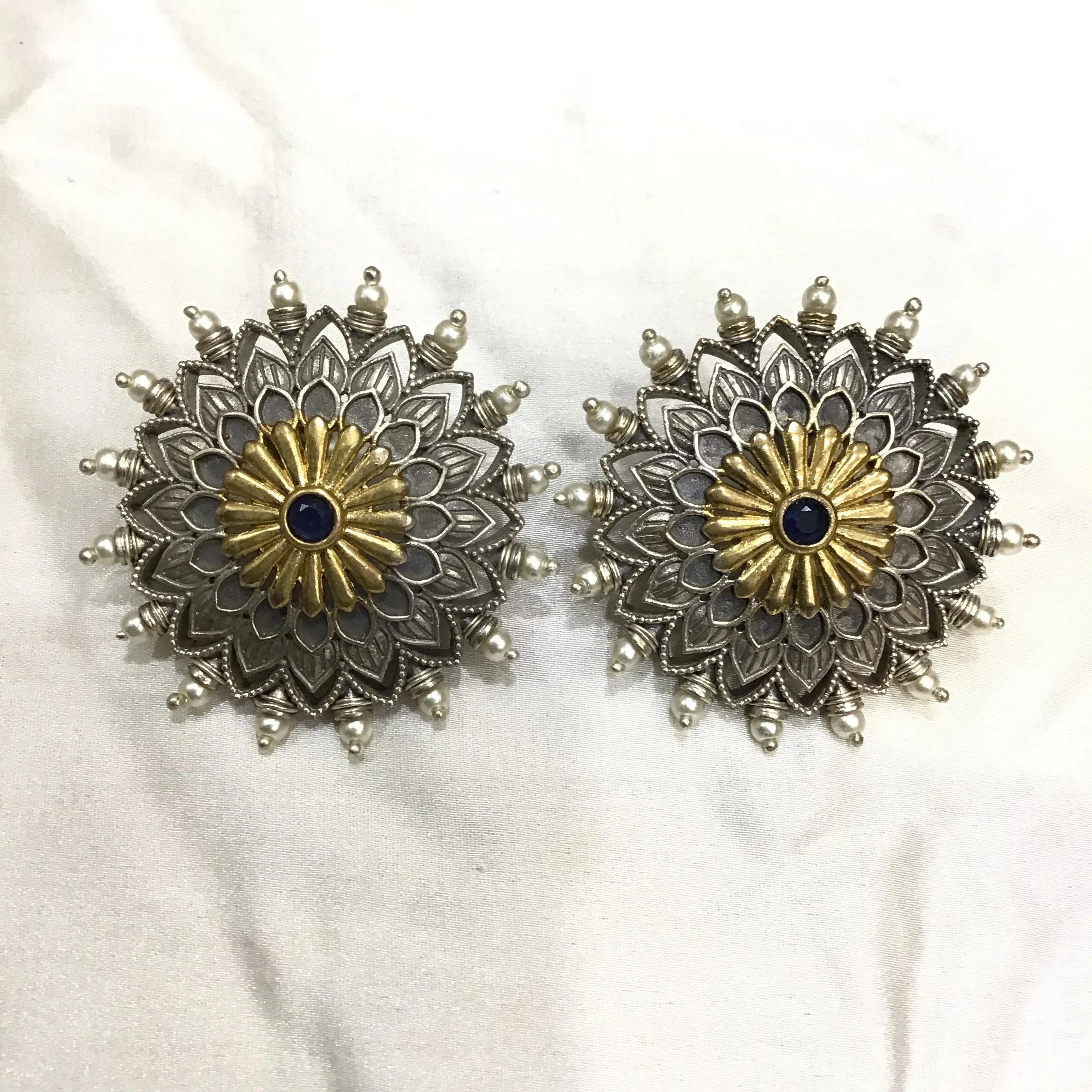 Oxidized Earring 1218-69