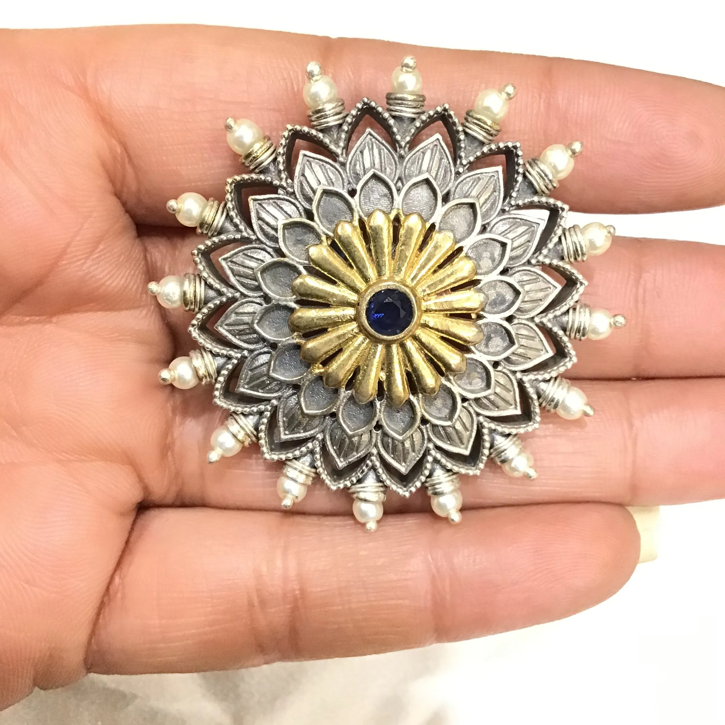 Oxidized Earring 1218-69