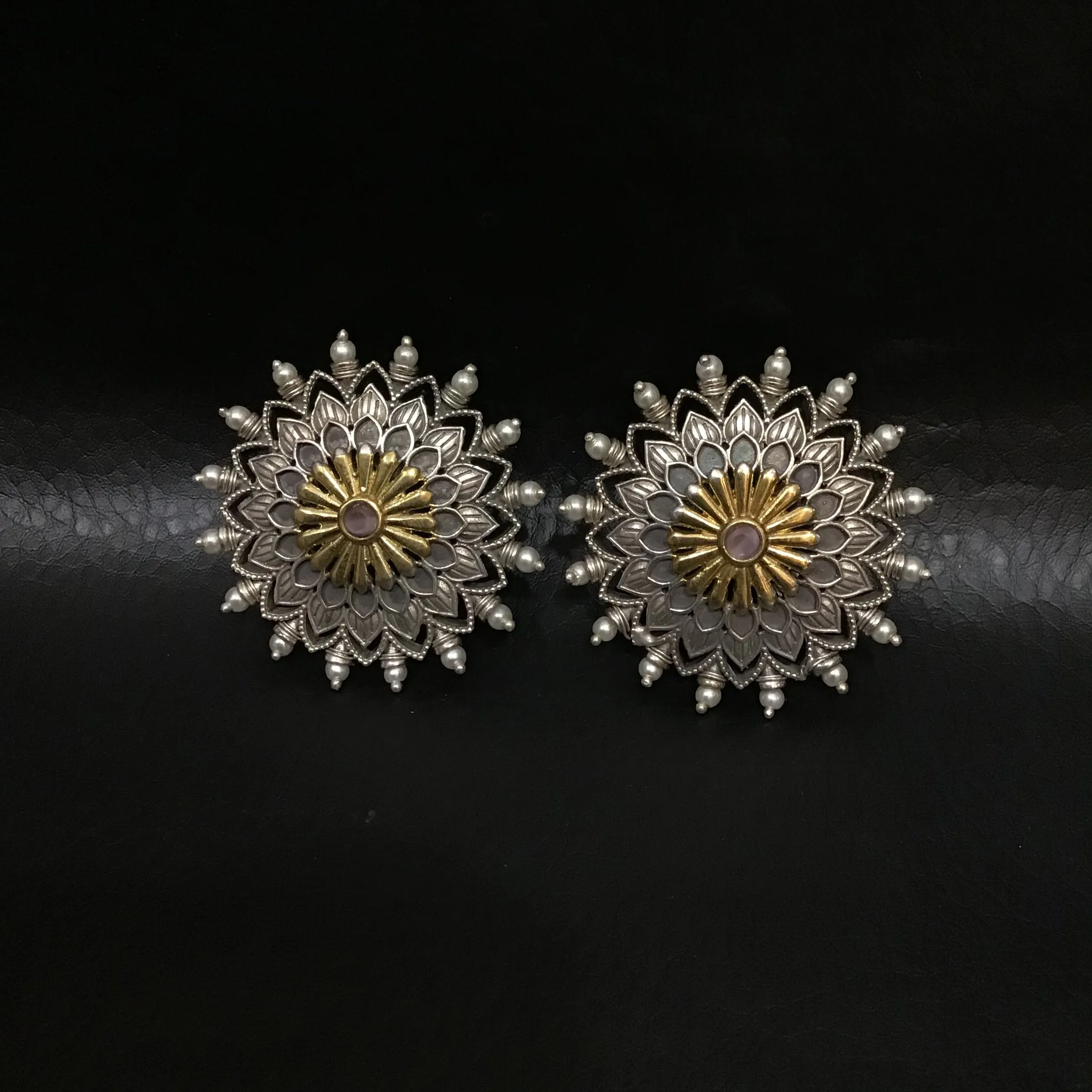 Oxidized Earring 1218-69