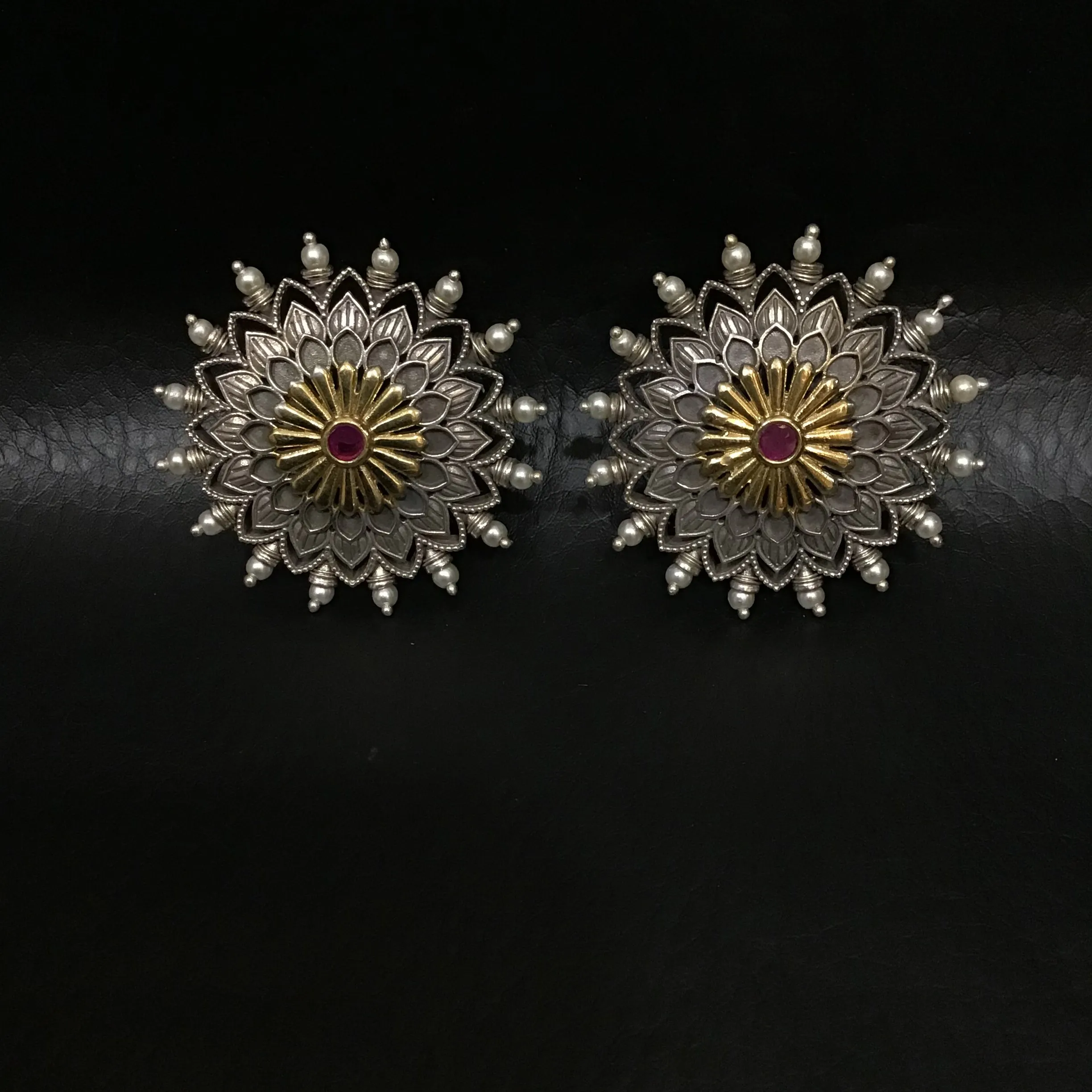 Oxidized Earring 1218-69
