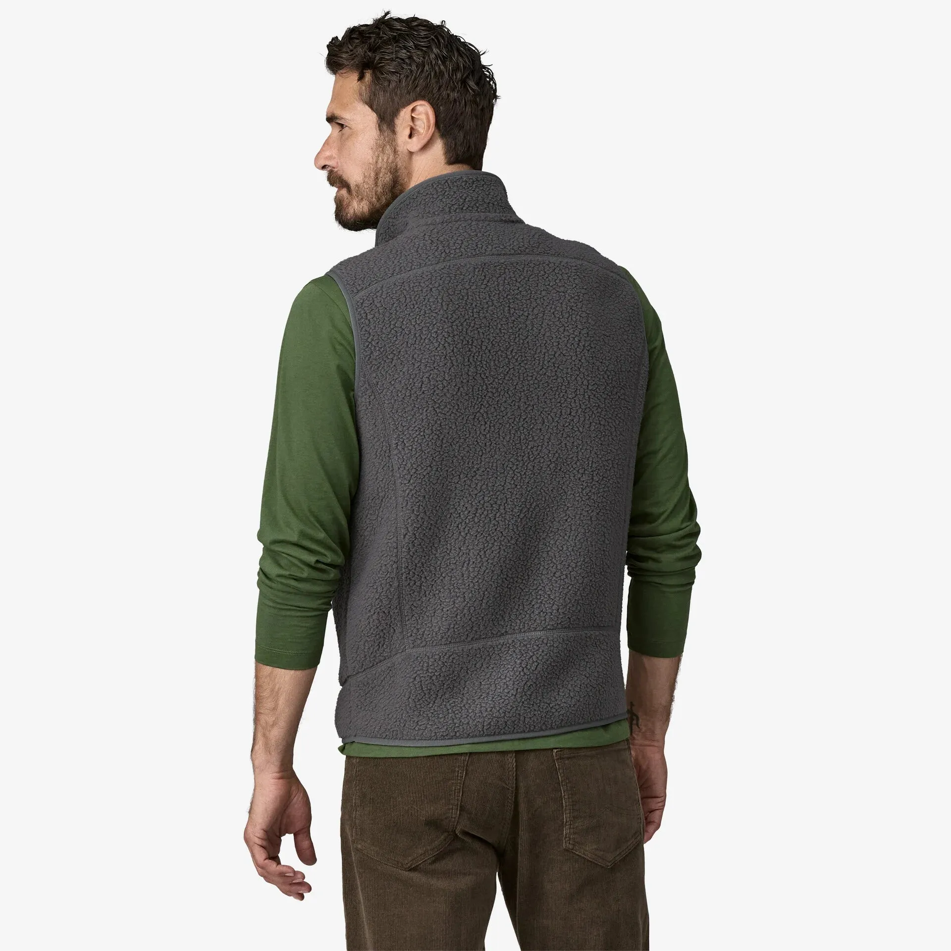 PAT22821 Men's Retro Pile Vest