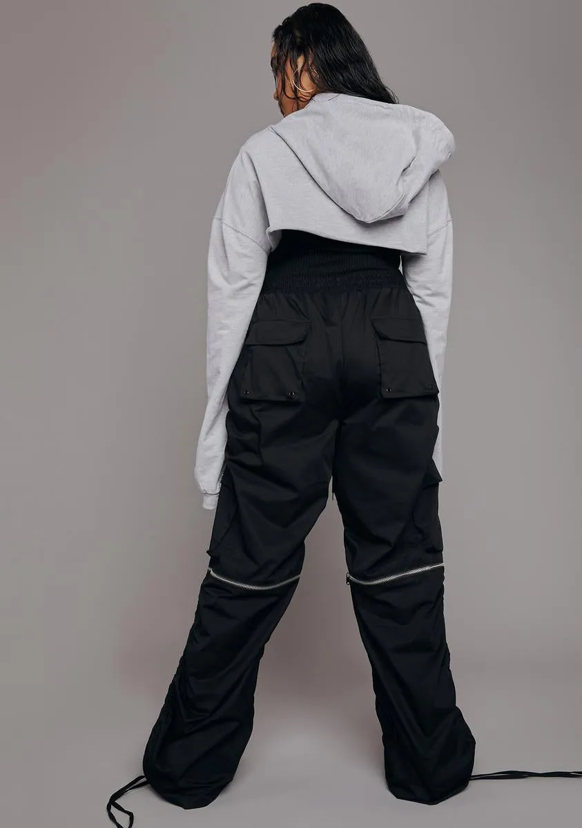 Plus Game On Convertible Wide Leg Pants