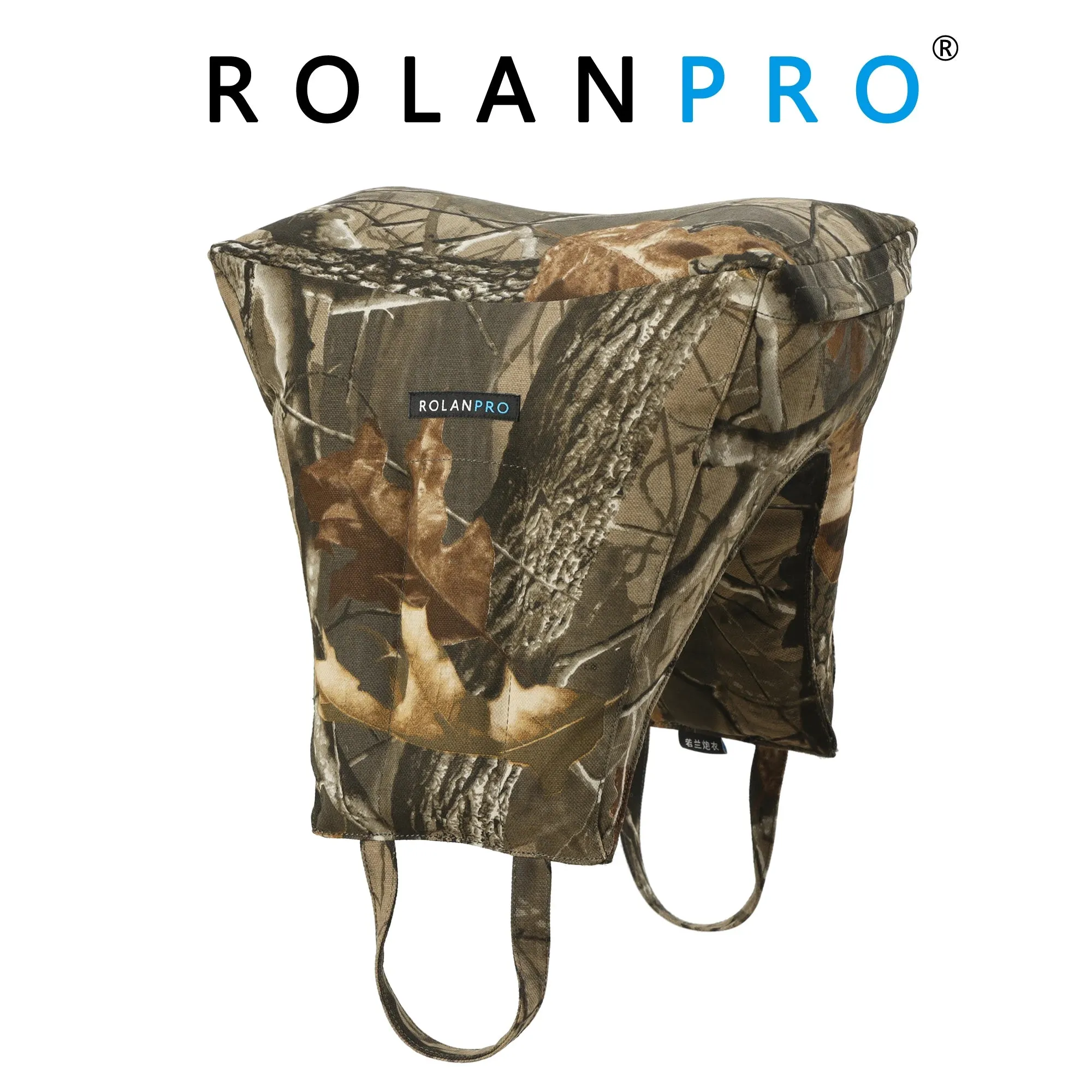 ROLANPRO Bigger Lens Gun Window Pillow Lens Gun Pillow Photographic Bean Bag( With openings, must be self loading) Empty Bag