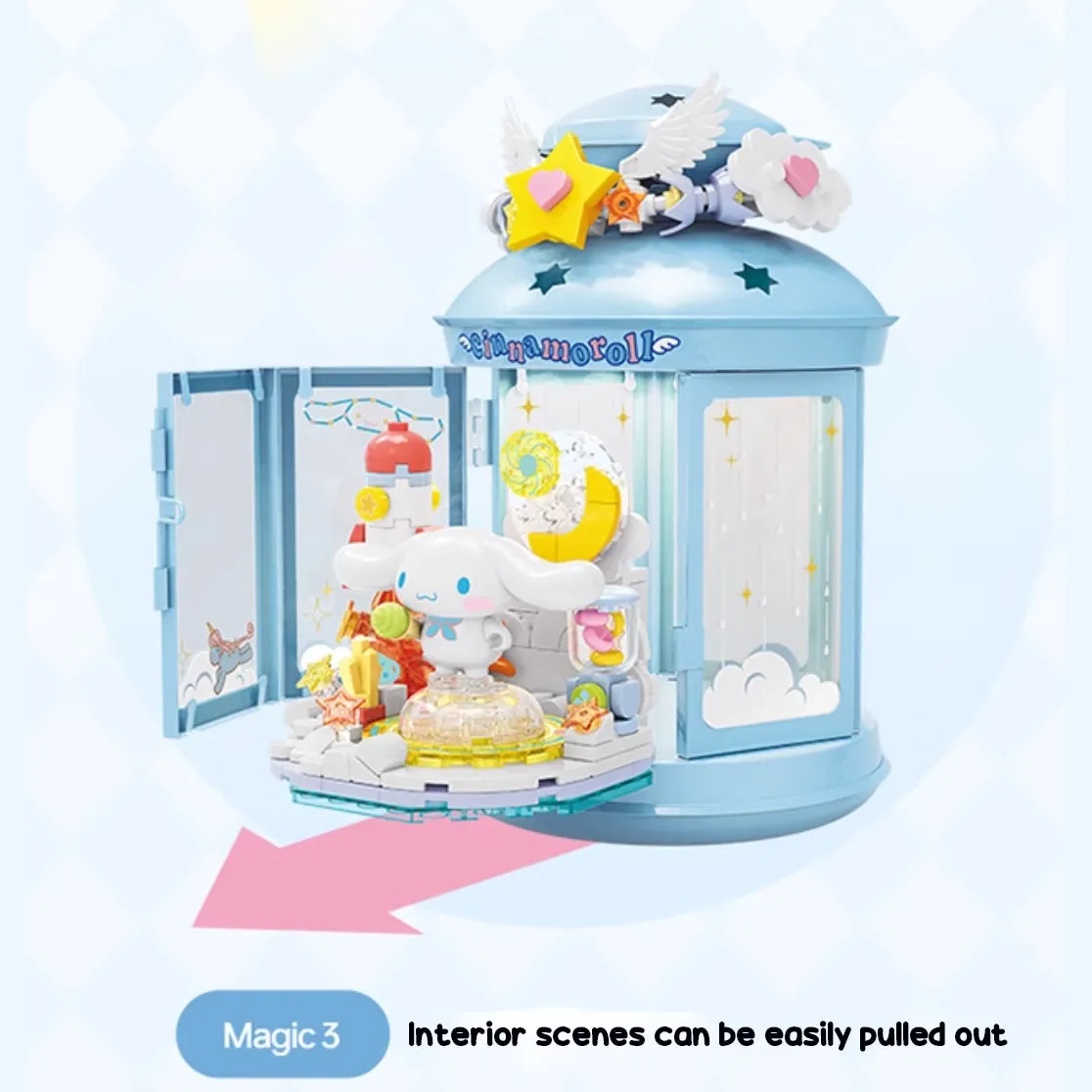 Sanrio Mystery Light Building Blocks Set