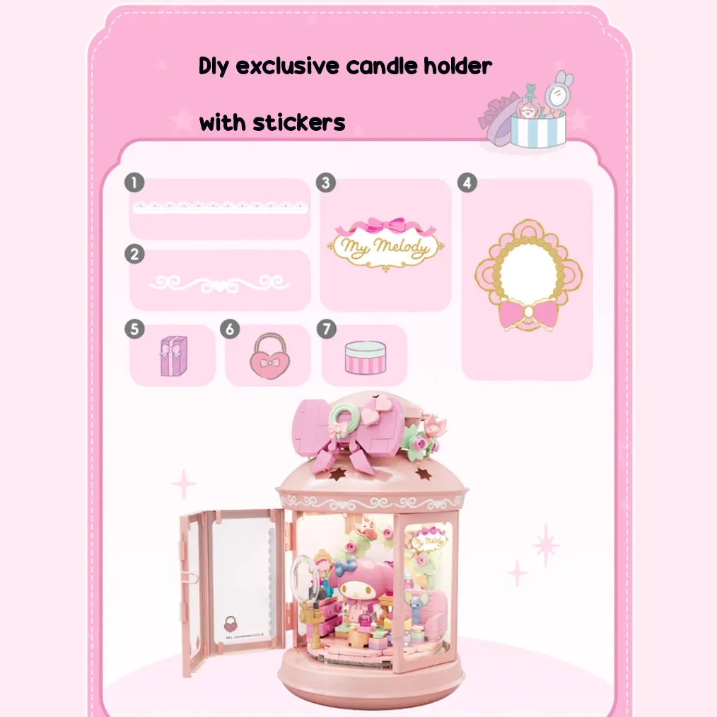 Sanrio Mystery Light Building Blocks Set