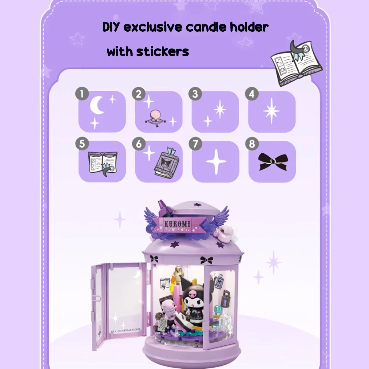 Sanrio Mystery Light Building Blocks Set