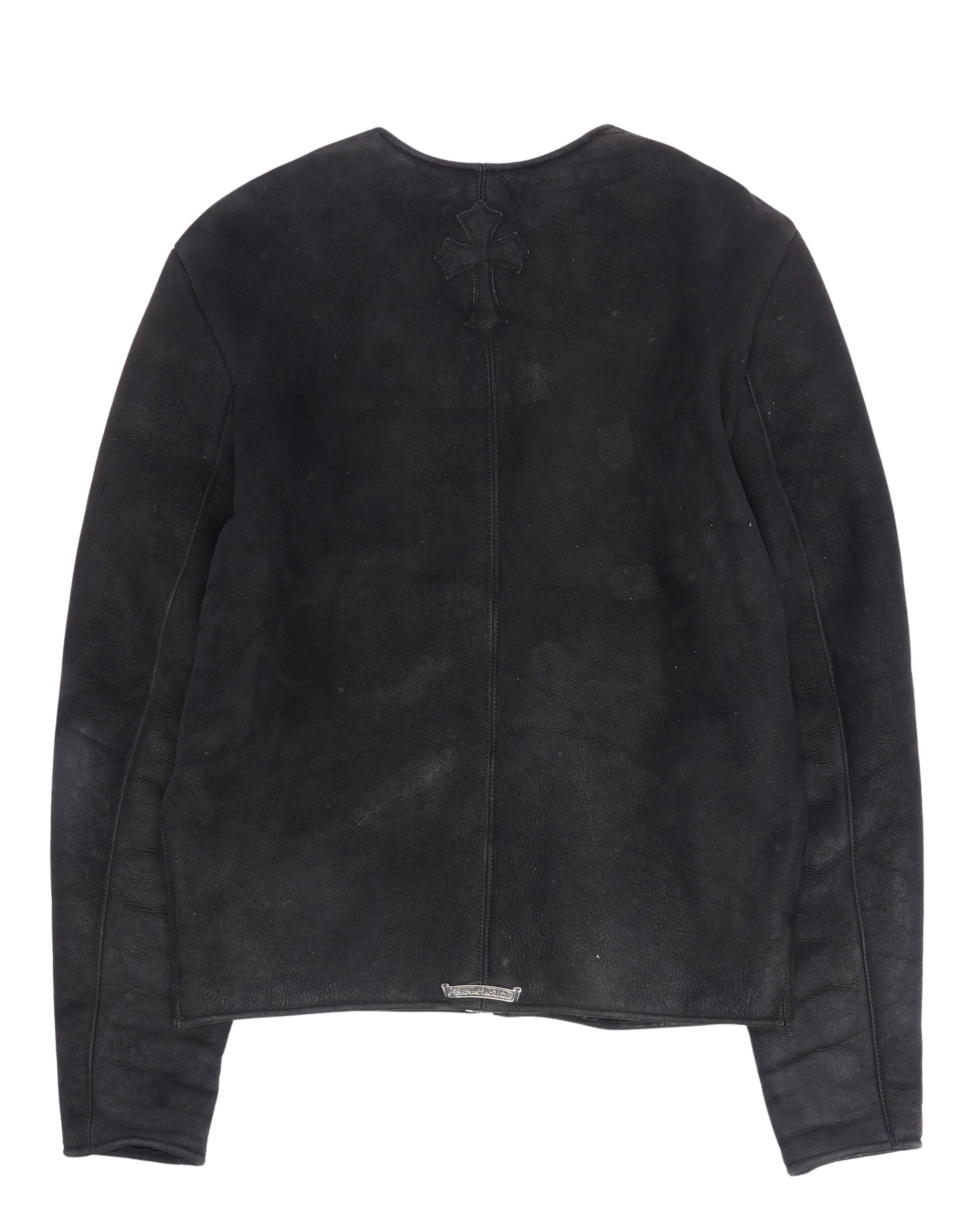 Suede Shearling Jacket