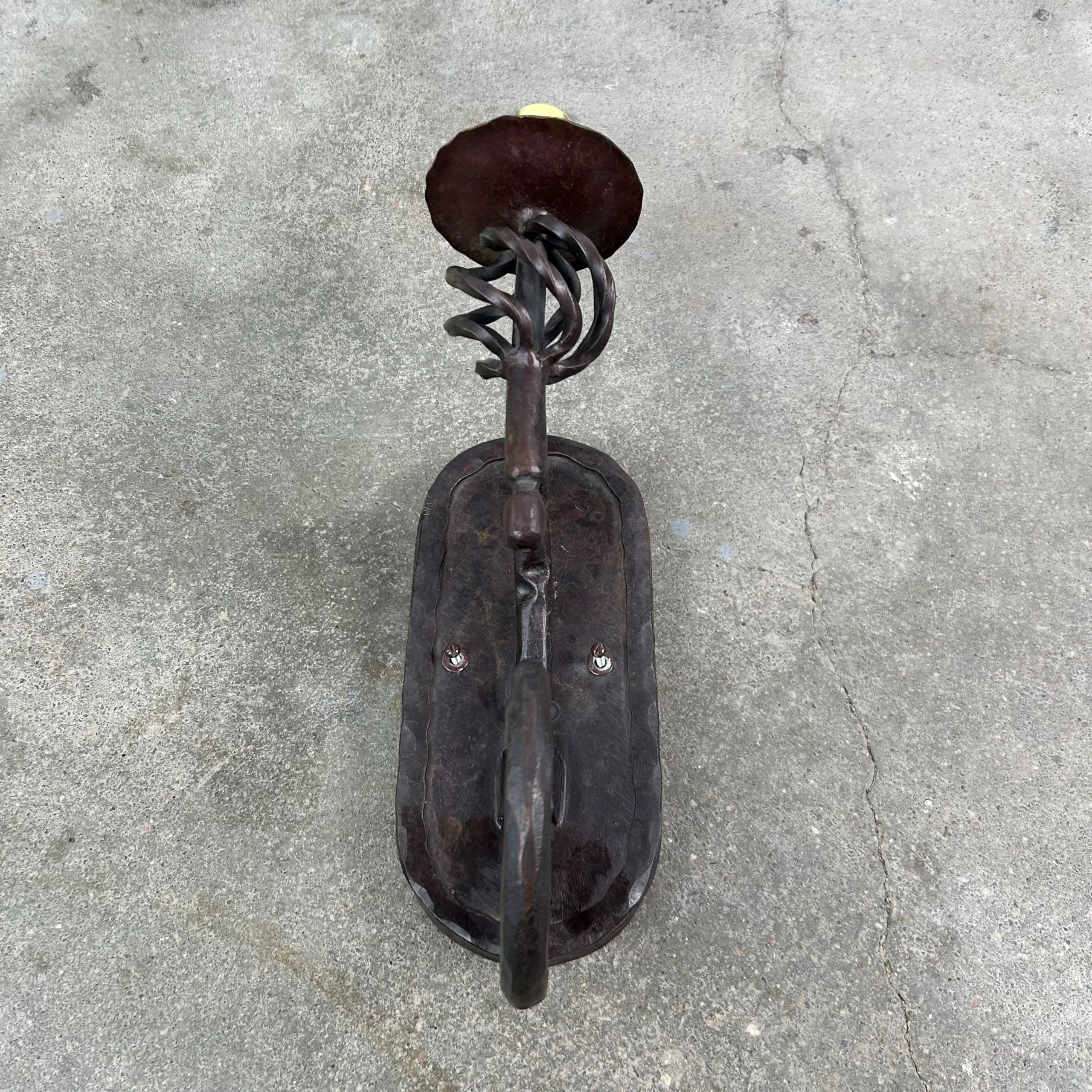 Wall Light Sconce, Iron, Rustic
